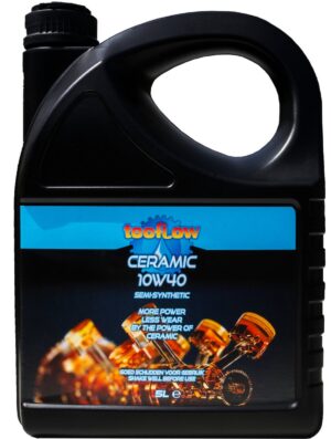 Tecflow Ceramic 10w40 Semi Synthetische Motorolie - 5L